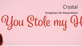  Presentation with valentines - Audience pleasing slides consisting of composite image of cute valentines backdrop and a lemonade colored foreground