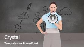  Presentation with classy - Audience pleasing slide set consisting of sorting and processing of fresh backdrop and a tawny brown colored foreground