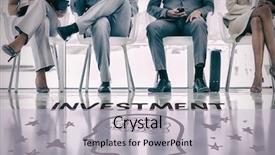  Presentation with glass human head brain - Audience pleasing presentation theme consisting of composite image of graphic image backdrop and a light gray colored foreground