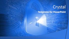  Presentation with classy - Colorful PPT theme enhanced with blue lights - composite image of happy classy backdrop and a cobalt blue colored foreground