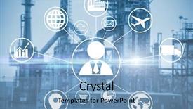  Presentation with human error - Theme having composite image of human representation background and a teal colored foreground