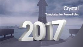  Presentation with law blue sky scales of justice - Audience pleasing slide deck consisting of composite image of road leading backdrop and a seafoam green colored foreground