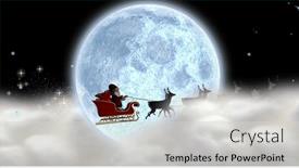  Presentation with santa sleigh - 