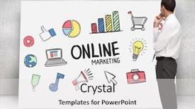  Presentation with classy - Beautiful slides featuring composite image of white card backdrop and a  colored foreground