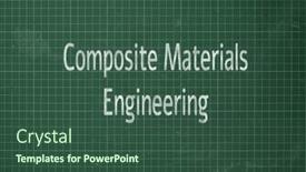  Presentation with carbon fiber - PPT theme with composite-materials-engineering-focuses and a ocean colored foreground