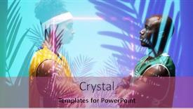  Presentation with basketball players - PPT theme enhanced with composite-of-african-american-basketball background and a violet colored foreground