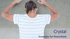  Presentation with grief - Slides consisting of composite of angry grief struck background and a  colored foreground