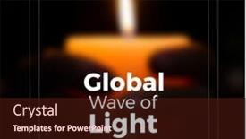  Presentation with loss prevention - Presentation with composite-of-caucasian-person-s background and a wine colored foreground