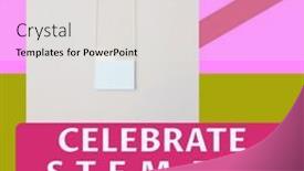  Presentation with math science - Slides with composite-of-celebrate-stem-day and a  colored foreground