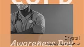  Presentation with pulmonary - Presentation consisting of composite-of-copd-awareness-day background and a coral colored foreground