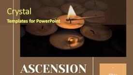  Presentation with lightning - Slide deck with composite-of-cropped-hand-lightning background and a tawny brown colored foreground