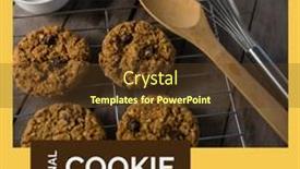  Presentation with chocolate biscuits - Presentation with composite-of-dec-4 background and a tawny brown colored foreground