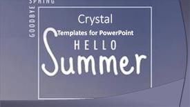  Presentation with goodbye - PPT layouts with composite-of-goodbye-spring-hello background and a ocean colored foreground