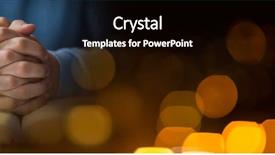  Presentation with black hands - PPT layouts with composite of hands on bible background and a black colored foreground