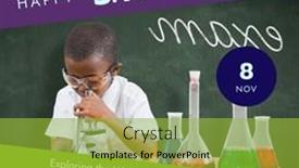  Presentation with science technology engineering mathematics - Presentation theme having composite-of-happy-stem-day and a yellow colored foreground