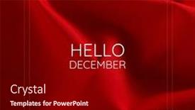  Presentation with christmas frames - Theme with composite-of-hello-december-text background and a black colored foreground