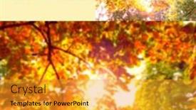  Presentation with composite - Slide deck enhanced with composite-of-hello-september-text and a  colored foreground