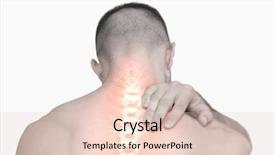  Presentation with shoulder pain - Presentation design enhanced with composite of highlighted shoulder pain background and a lemonade colored foreground