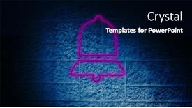  Presentation with information technology - PPT layouts having composite-of-illuminated-digital-pink background and a navy blue colored foreground