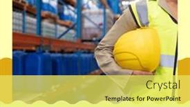  Presentation with struggle - Slide deck enhanced with composite-of-international-workers-day background and a yellow colored foreground