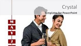  Presentation with alcohol white - PPT theme consisting of composite-of-may-25 background and a white colored foreground