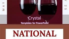  Presentation with alcohol - Slides with composite-of-may-25 background and a wine colored foreground