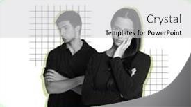  Presentation with mental healing - Slides with composite-of-mental-health-awareness background and a light gray colored foreground