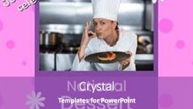  Presentation with dessert - Theme consisting of composite-of-national-dessert-day and a purple colored foreground