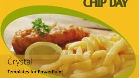  Presentation with food industry - Slides featuring composite-of-national-fish background and a  colored foreground