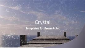  Presentation with connections - Slides having composite-of-network-of-connections background and a gray colored foreground