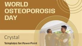  Presentation with bone disease - PPT layouts having composite-of-october-20th-world and a  colored foreground