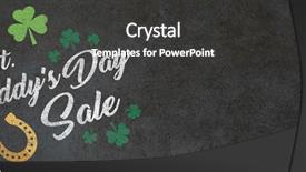  Presentation with composite - Cool new slide deck with composite of st patricks day backdrop and a dark gray colored foreground
