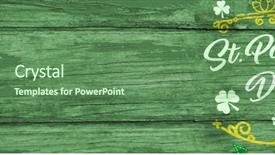  Presentation with composite - Amazing slide set having composite of st patricks day backdrop and a ocean colored foreground