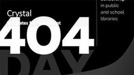  Presentation with shapes - PPT theme featuring composition-of-404-day-text background and a black colored foreground