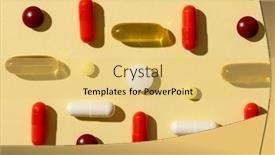  Presentation with yellow medical - Slide set with composition-of-a-variety background and a yellow colored foreground