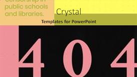  Presentation with schools - Presentation theme with composition-of-act-against-censorship background and a white colored foreground