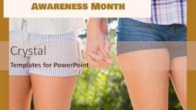  Presentation with adhd - Presentation design having composition-of-adhd-awareness-month background and a lemonade colored foreground