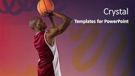  Presentation with competition - Slide deck enhanced with composition-of-african-american-male background and a wine colored foreground