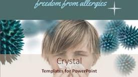  Presentation with sneezing - Theme with composition-of-allergy-awareness-week background and a  colored foreground