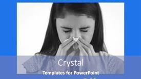  Presentation with allergy - Presentation consisting of composition-of-allergy-awareness-week background and a teal colored foreground