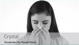  Presentation with awareness - Presentation with composition-of-allergy-awareness-week background and a light gray colored foreground