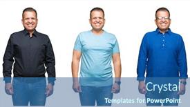  Presentation with arab - Slide deck with composition-of-arab-middle-age background and a ocean colored foreground