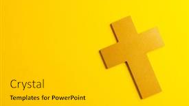  Presentation with ash cross - Presentation having composition-of-ash-wednesday-christian background and a light gray colored foreground