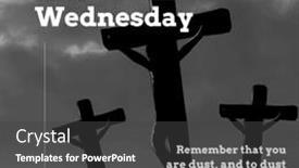  Presentation with ash wednesday - PPT theme enhanced with composition-of-ash-wednesday-text background and a dark gray colored foreground