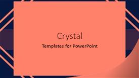  Presentation with frame pink - Beautiful slide deck featuring composition-of-background-with-pink backdrop and a gray colored foreground