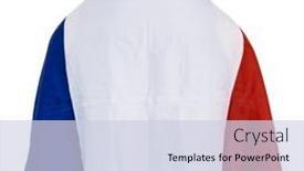  Presentation with france flag - Presentation design featuring composition-of-bastille-day-text background and a lemonade colored foreground