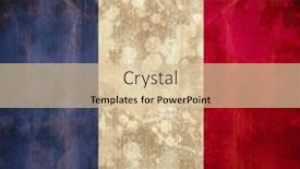  Presentation with france flag - Presentation design featuring composition-of-bastille-day-text background and a  colored foreground
