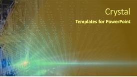  Presentation with digital image processing - Audience pleasing presentation consisting of composition-of-binary-coding-processing backdrop and a  colored foreground