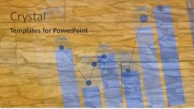  Presentation with blue line - Slide set with composition-of-blue-bar background and a gold colored foreground