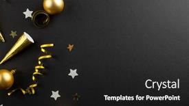  Presentation with new year - PPT layouts enhanced with composition-of-close-up background and a  colored foreground